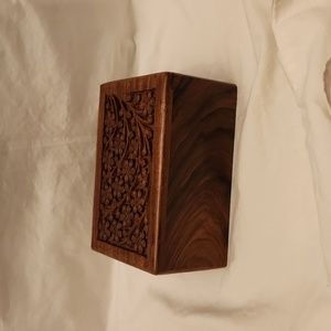 Wooden Box with opening on the bottom